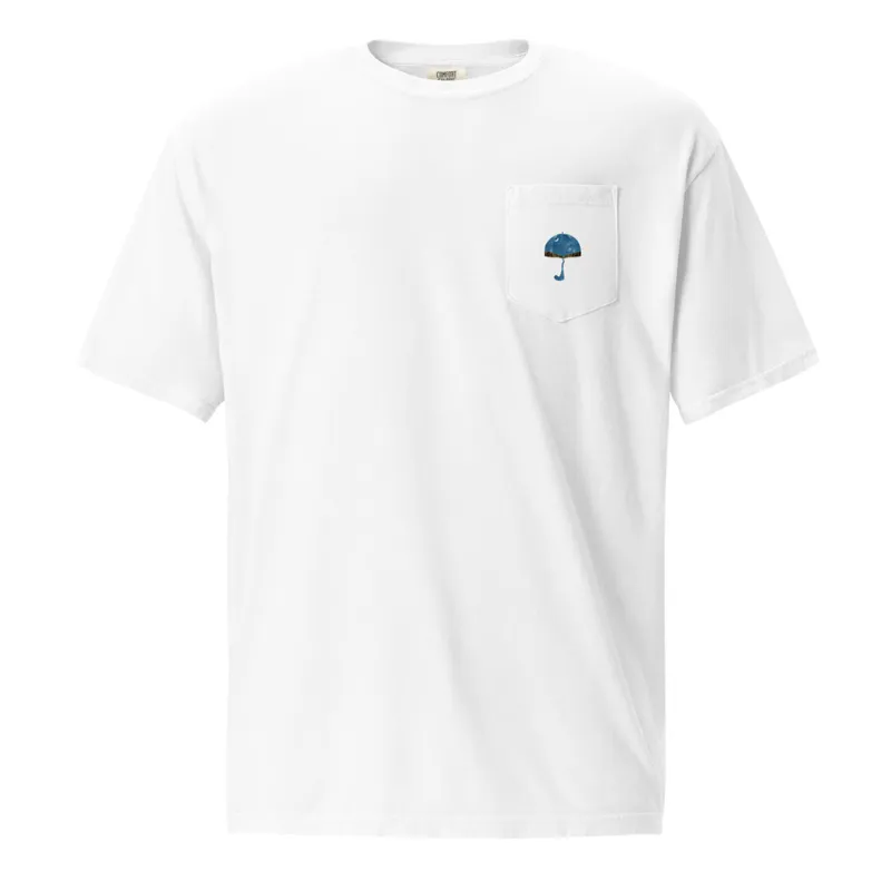 JP7 Pocket Tee · Blue Umbrella